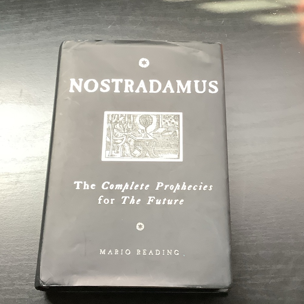 Nostradamus Prophecies Hardcover Book